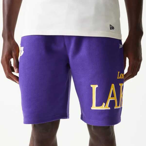 New Era Pantalón Corto LA Lakers NBA Team Graphic - Image 3