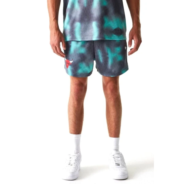 New Era Pantalón Corto Chicago Bulls NBA All Over Print