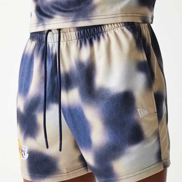 New Era Pantalón Corto LA Lakers NBA All Over Print - Image 6