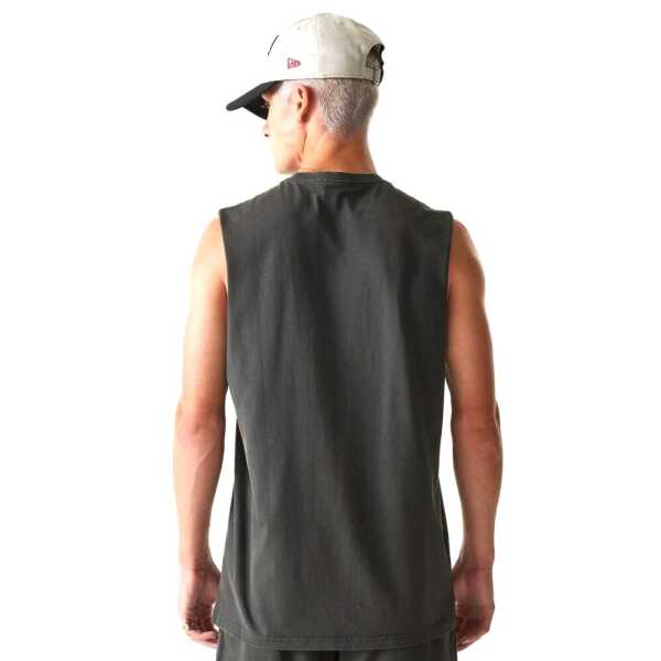 New Era Camiseta Sin Mangas Chicago Bulls NBA Washed Gris - Image 2