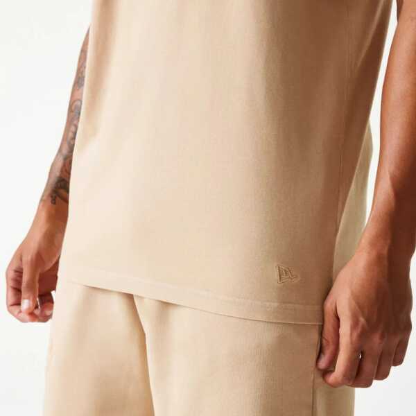 New Era Camiseta Sin Mangas Chicago Bulls NBA Washed Beige - Image 5