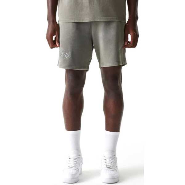 New Era Pantalón Corto LA Lakers NBA Washed Gris