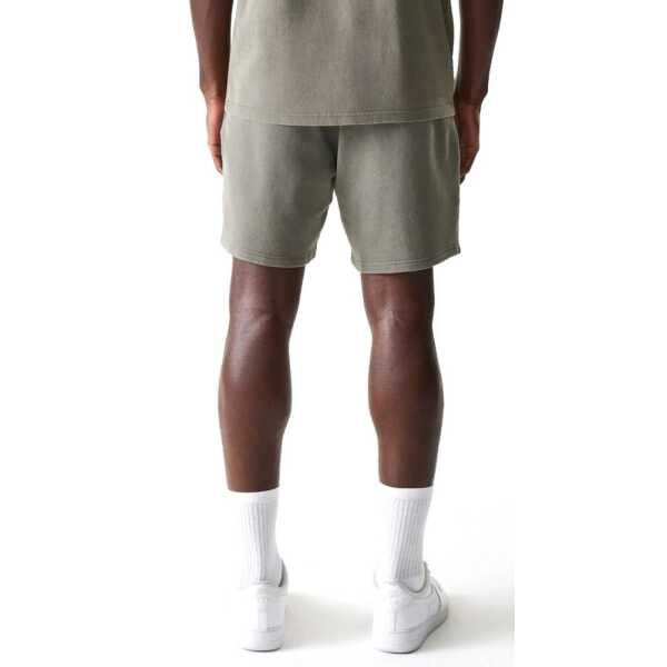 New Era Pantalón Corto LA Lakers NBA Washed Gris - Image 2