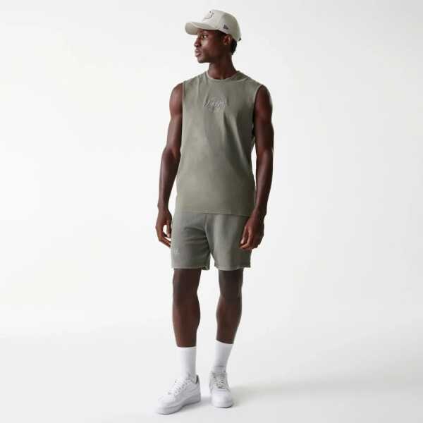 New Era Camiseta Sin Mangas LA Lakers NBA Washed Gris - Image 8