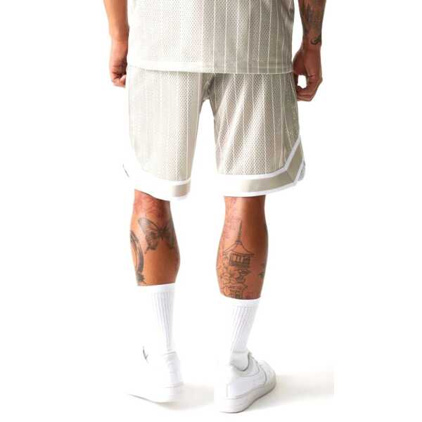 New Era Pantalón Corto Kansas City Chiefs NFL Pinstripe Crema - Image 2