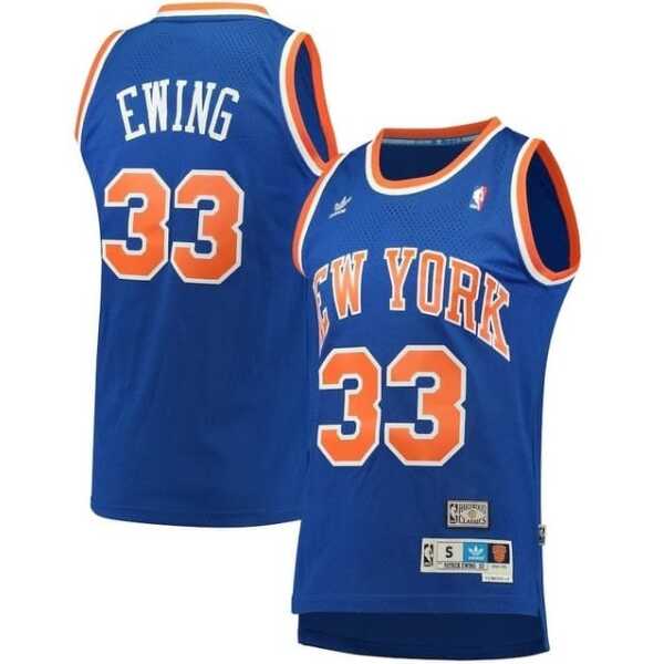 Men’s Basketball NBA Swingman Jersey NEW YORK KNICKS EWING - Image 3