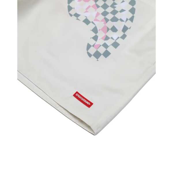 Men's SPRAYGROUND CREAM CHECK SHARK CENTRAL SWIM - Image 5