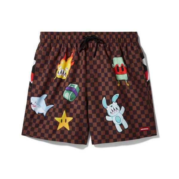 Men's SPRAYGROUND LET'S MAKE SOME NOISE SWIM SHORTS