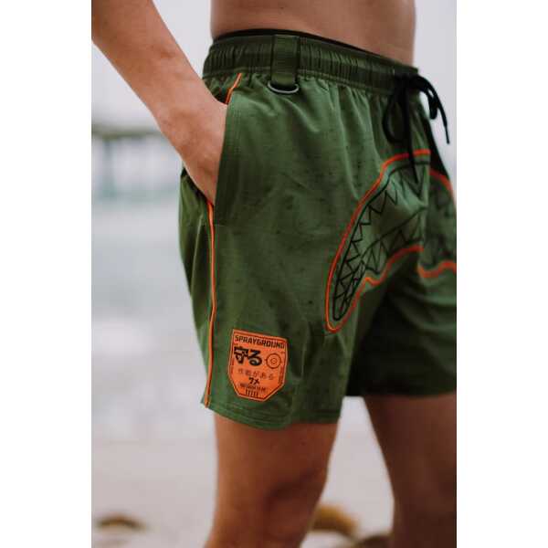 Men's SPRAYGROUND SPECIAL OPS GLOBAL HAWK SWIM SHORTS - Image 4