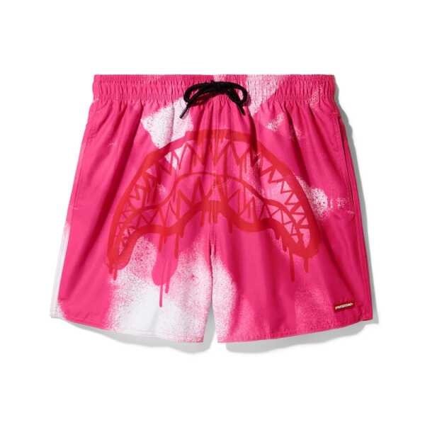 Men's SPRAYGROUND PINK VANDAL SWIM