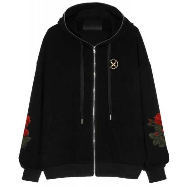 SUDADERA MWM ALAS WINGS&ROSES CON CAPUCHA