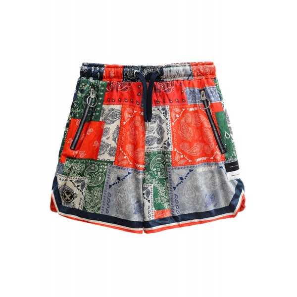 MWM SHORT BERMUDA BLACK CAPSULE BANDANA