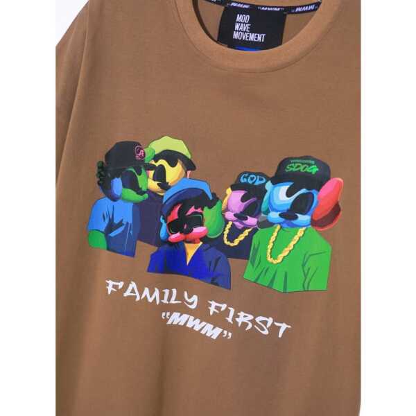 CAMISETA MOD WAVE MOVEMENT VANGUAR DOG CAPSULE FAMILY FIRST - Imagen 4