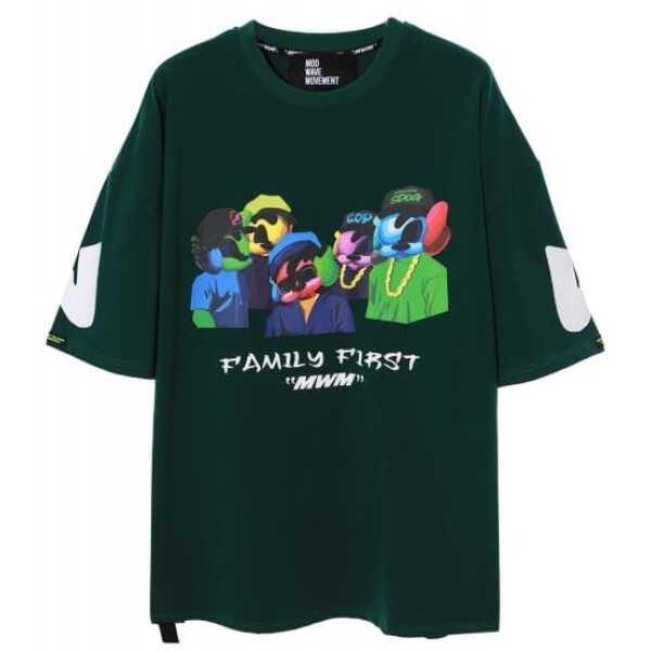 CAMISETA MOD WAVE MOVEMENT VANGUAR DOG CAPSULE FAMILY FIRST