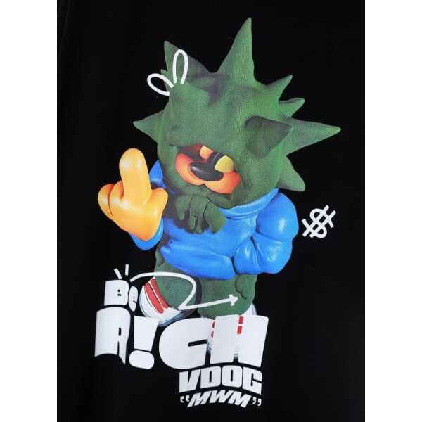 CAMISETA MOD WAVE MOVEMENT VANGUAR DOG CAPSULE BE RICH - Imagen 3