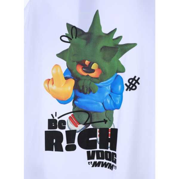 CAMISETA MOD WAVE MOVEMENT VANGUAR DOG CAPSULE BE RICH - Imagen 4