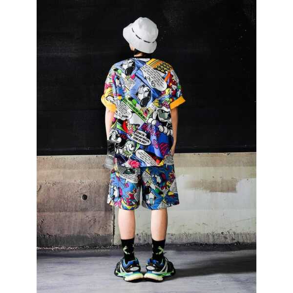 CAMISETA MOD WAVE MOVEMENT OVERSIZEDVANGUAR DOG COMIC - Imagen 4