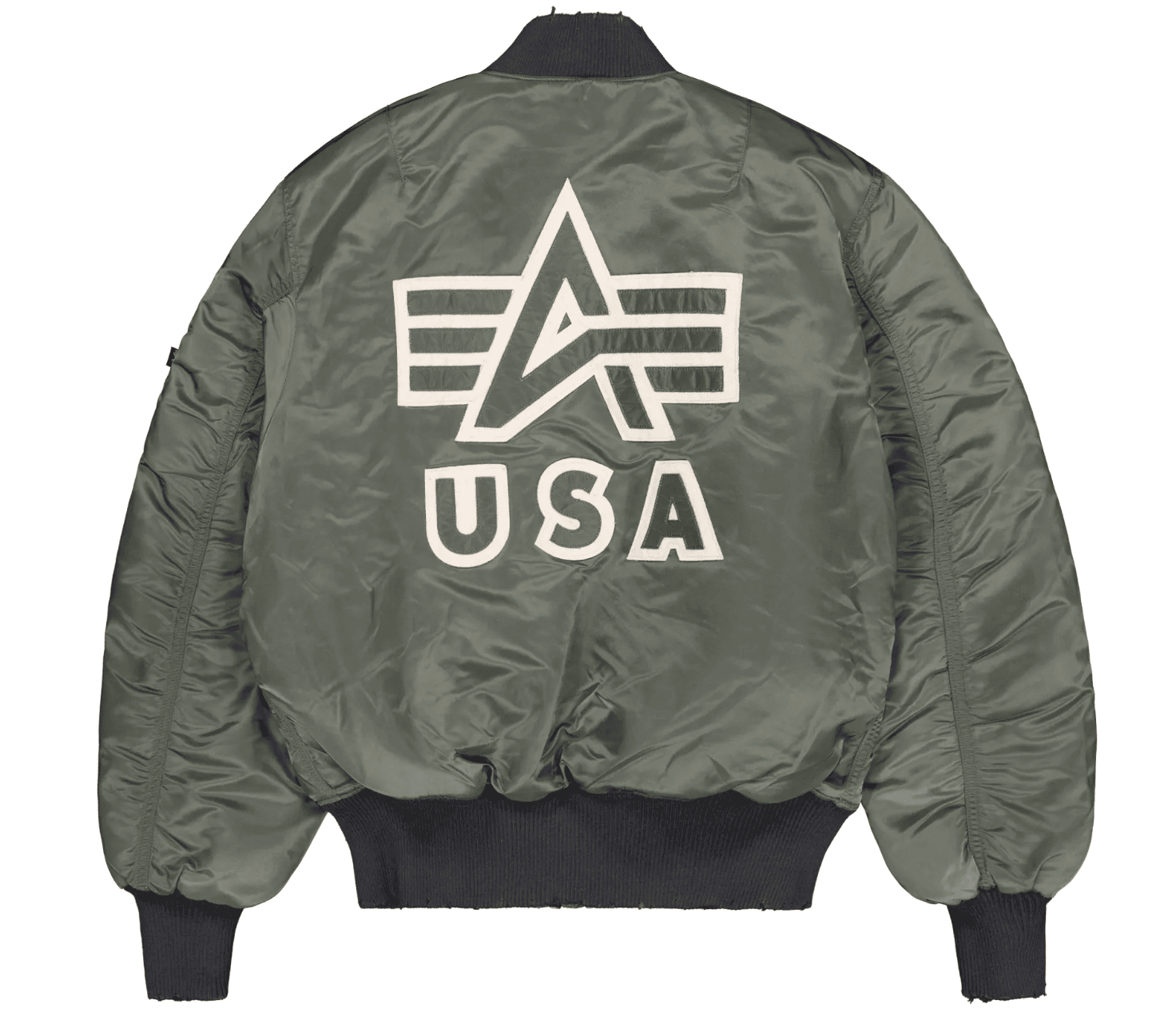 MA-1 Distressed Bomber Jacket - Imagen 2