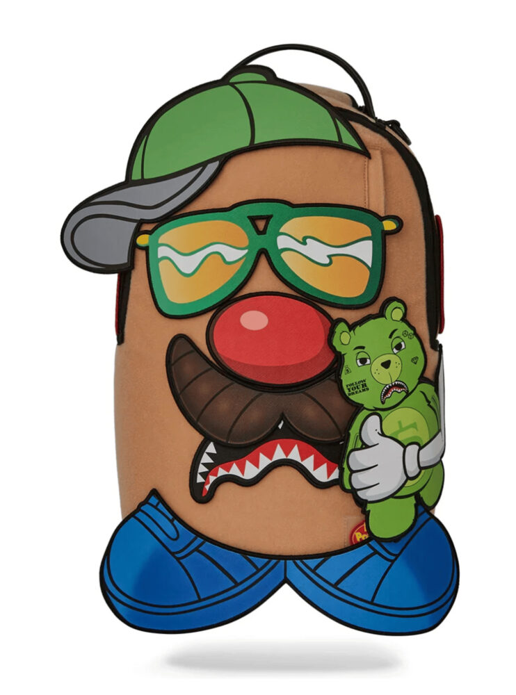 Mochila Sprayground MR. POTATO HEAD VELCRO PATCHES DLXSV BACKPACK - Imagen 2