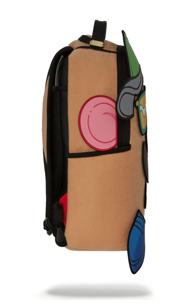 Mochila Sprayground MR. POTATO HEAD VELCRO PATCHES DLXSV BACKPACK - Imagen 5