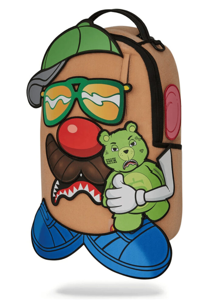 Mochila Sprayground MR. POTATO HEAD VELCRO PATCHES DLXSV BACKPACK - Imagen 3
