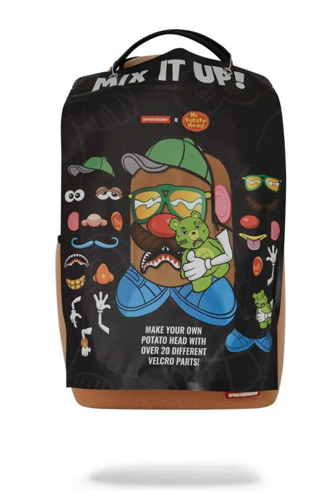 Mochila Sprayground MR. POTATO HEAD VELCRO PATCHES DLXSV BACKPACK - Imagen 9