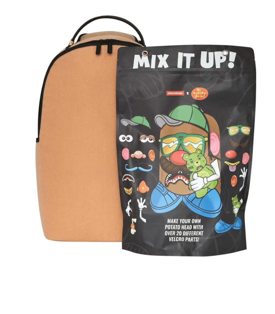 Mochila Sprayground MR. POTATO HEAD VELCRO PATCHES DLXSV BACKPACK - Imagen 11