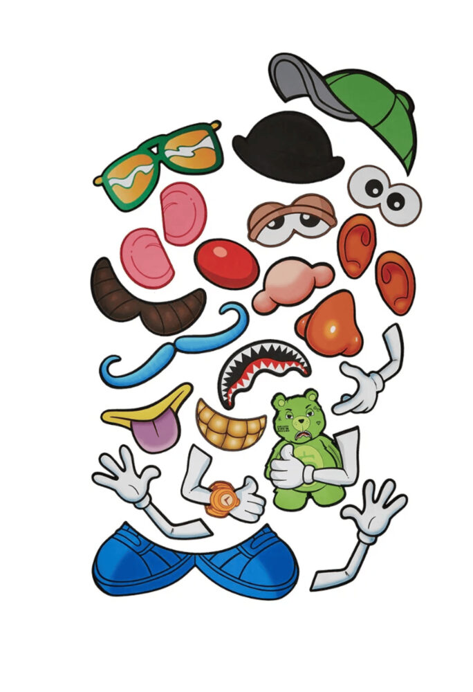 Mochila Sprayground MR. POTATO HEAD VELCRO PATCHES DLXSV BACKPACK - Imagen 12