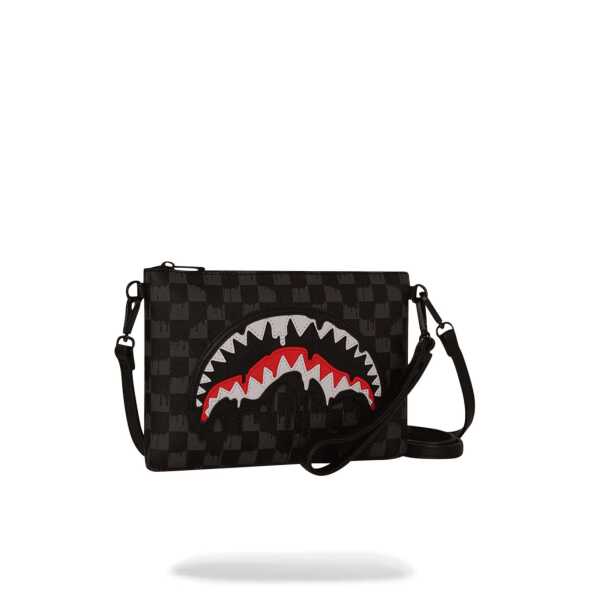 Bolso de mano SPRAYGROUND DRIPPING SHARKS IN PARIS CROSSOVER CLUTCH