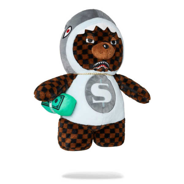 Mochila Sprayground MONEY BEAR IN SHARK COSTUME BEAR BACKPACK