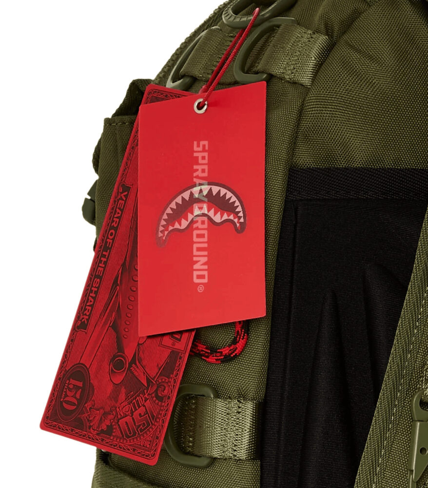 Mochila Sprayground CLIMBING CORD SHARK DLX BACKPACK - Imagen 11