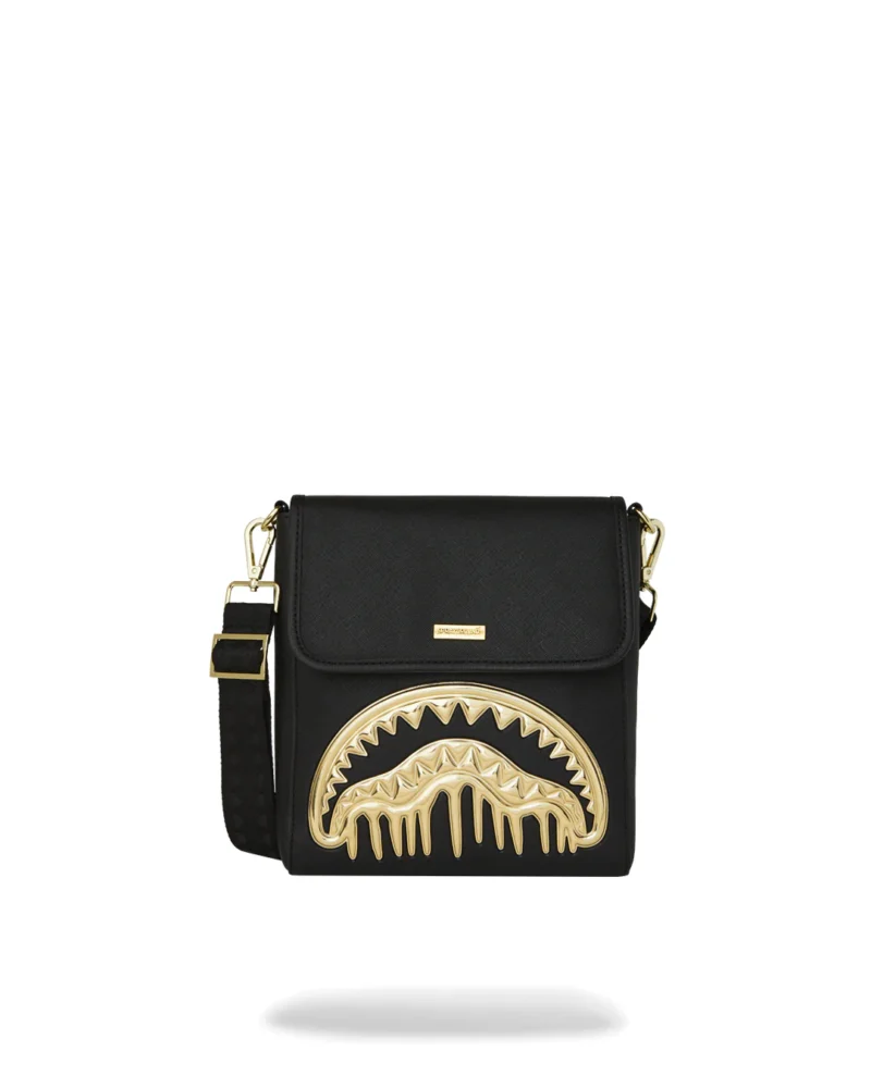 Bolso Sprayground GOLD AND DANGEROUS MESSENGER BAG - Imagen 2