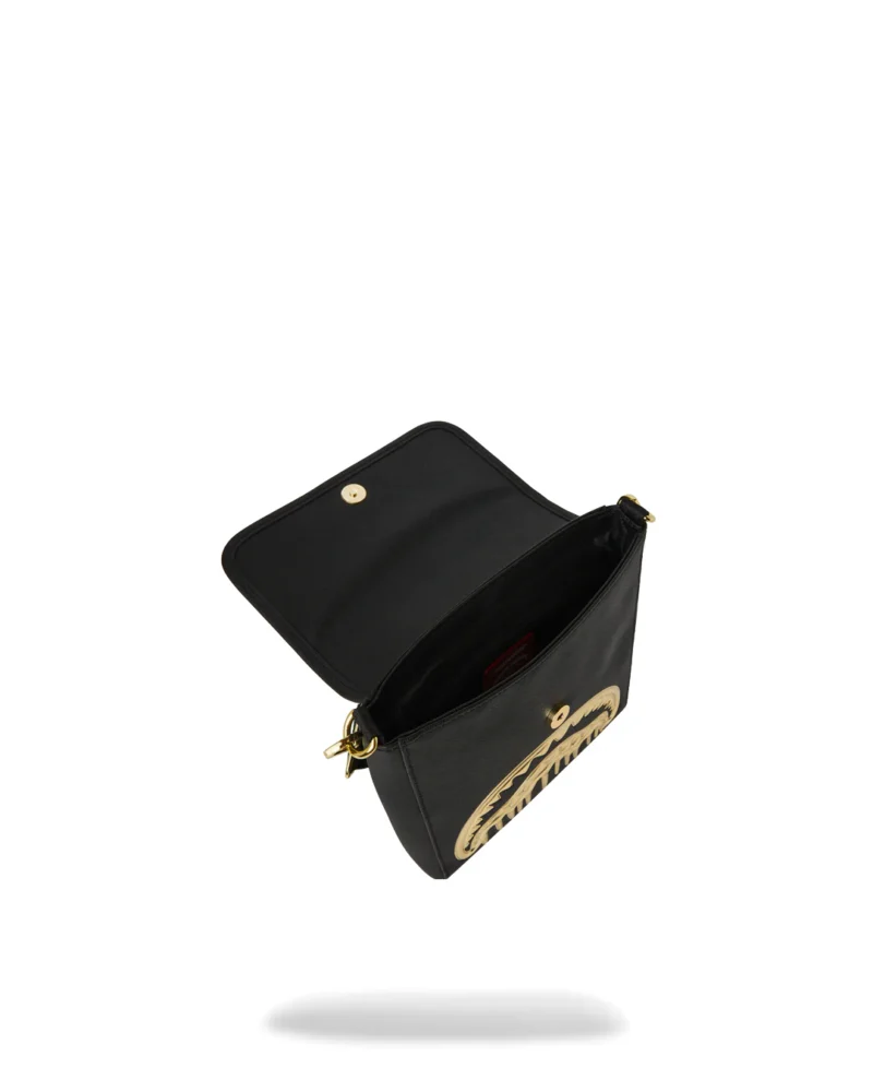 Bolso Sprayground GOLD AND DANGEROUS MESSENGER BAG - Imagen 4