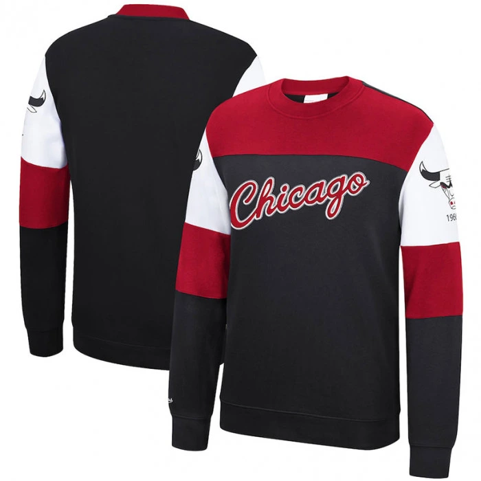 Mitchell & Ness Chicago Bulls Perfect Season Crew Fleece - Imagen 3