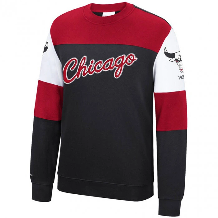 Mitchell & Ness Chicago Bulls Perfect Season Crew Fleece