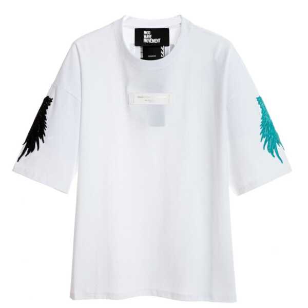 Mod Wave Movement Camiseta Alas Bordadas Wings Capsule