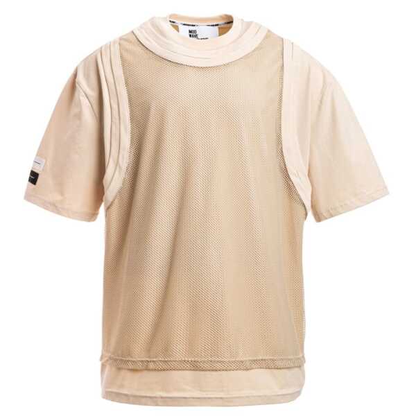 Mod Wave Movement Camiseta Unisex Oversized Black Capsule