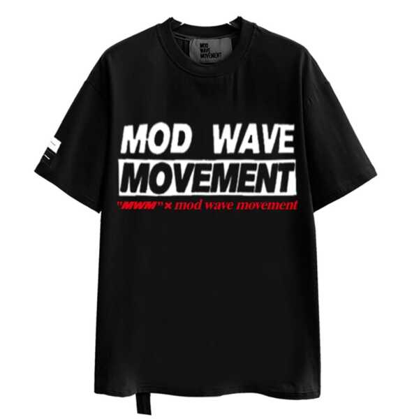 Mod Wave Movement Camiseta Unisex Oversized Teddy Capsule