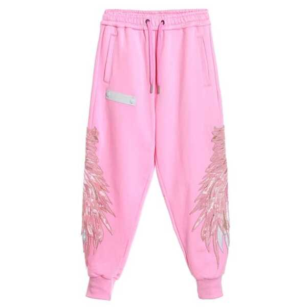 Mod Wave Movement Pantalon  Alas Bordadas