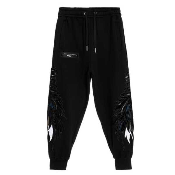 Mod Wave Movement Pantalon  Alas Bordadas