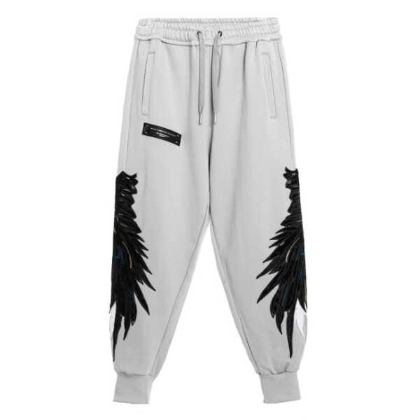 Mod Wave Movement Pantalon  Alas Bordadas