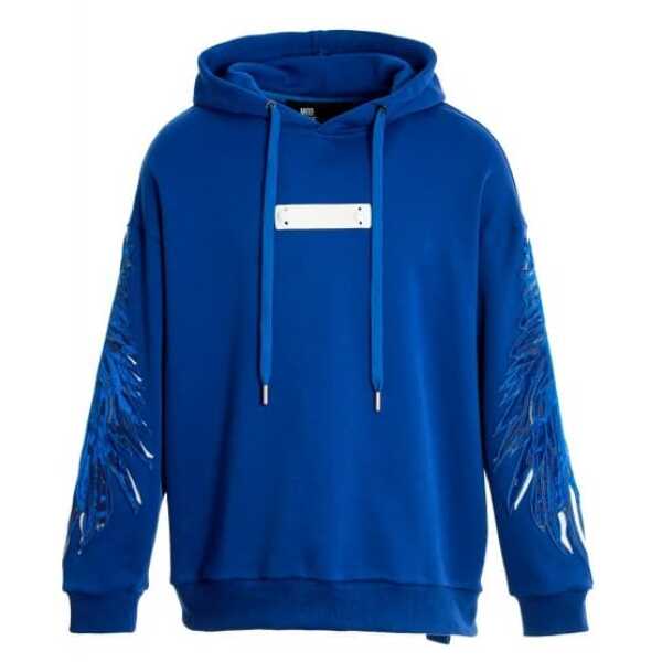 Mod Wave Movement Sudadera Alas Bordadas Con Capucha