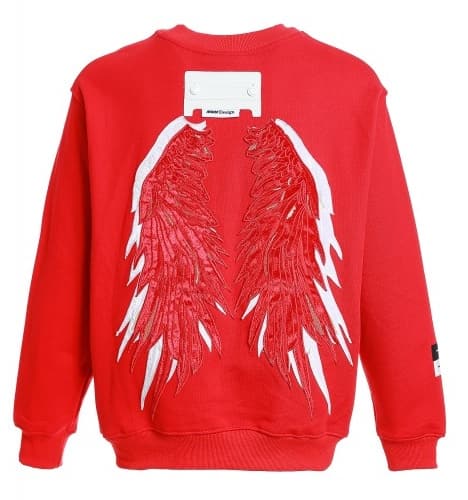 Mod Wave Movement Sudadera Alas Bordadas - Imagen 2