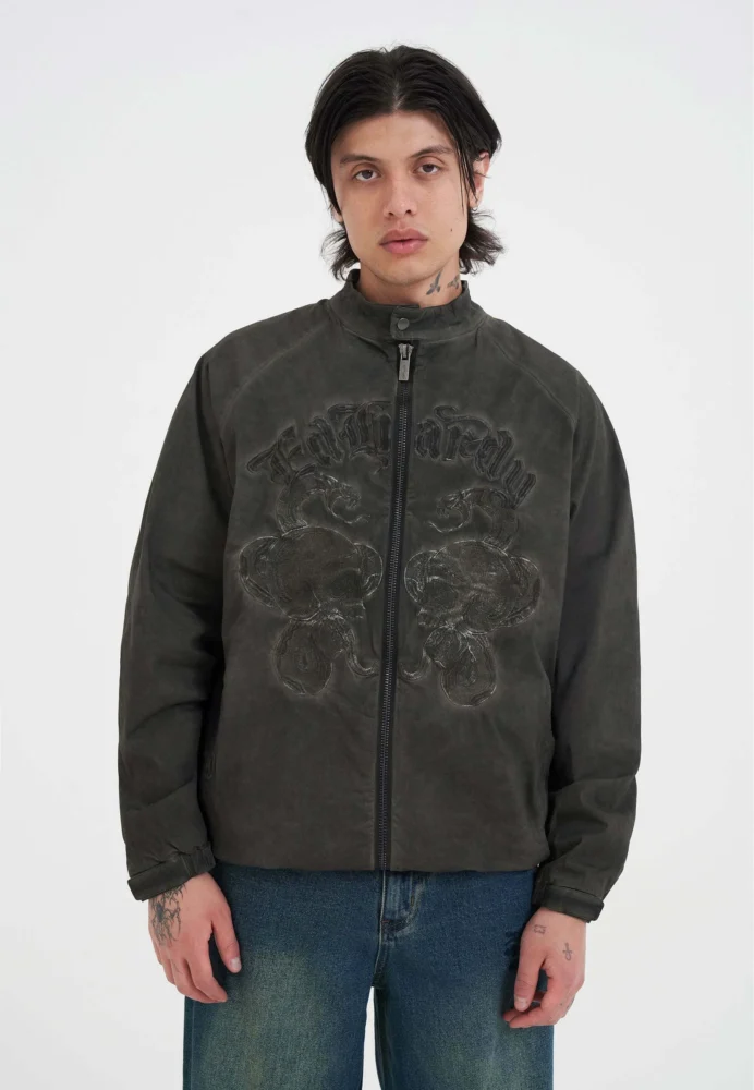 Ed Hardy Skull And Snake Poly Jacket - Imagen 6