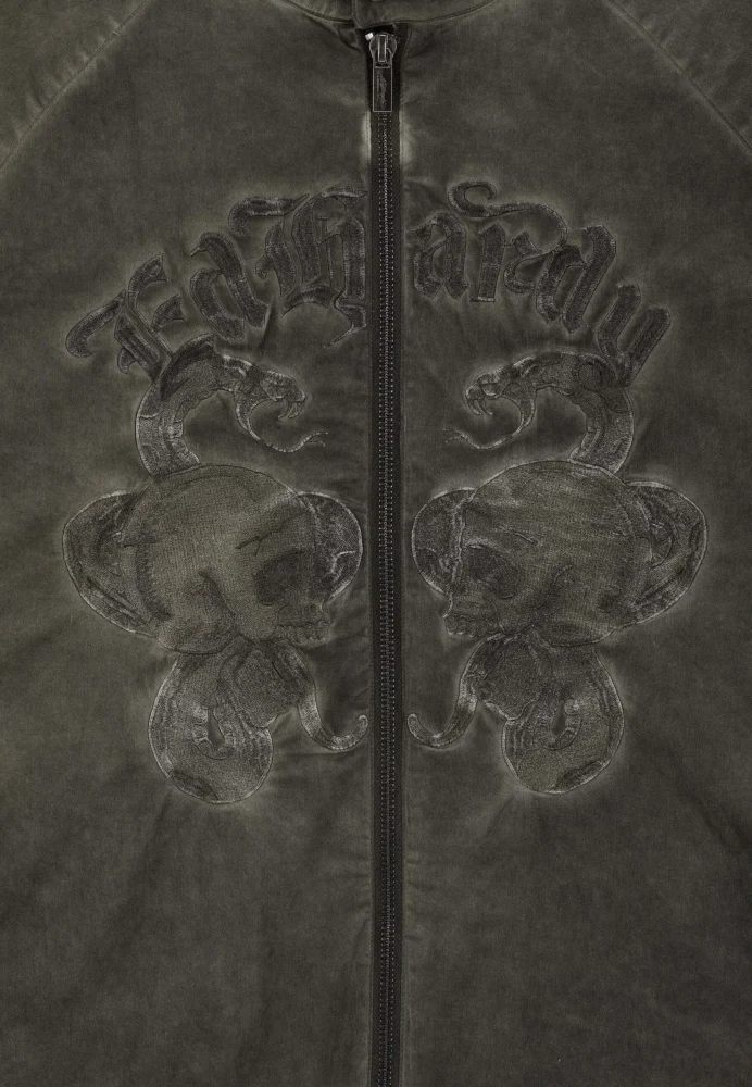 Ed Hardy Skull And Snake Poly Jacket - Imagen 3