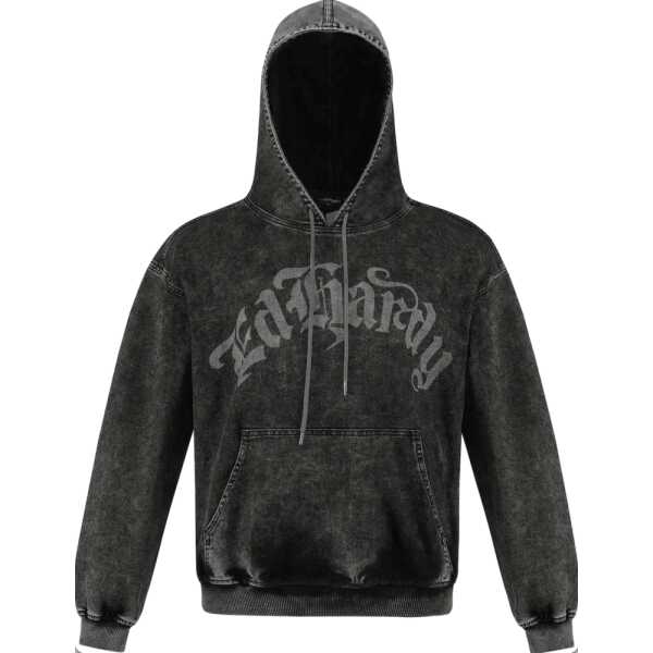 Ed Hardy Death Rider Denim Pouch Hoodie