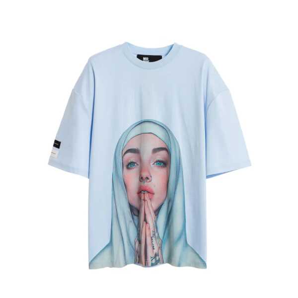 Mod Wave Movement Camiseta Unisex Ave Maria