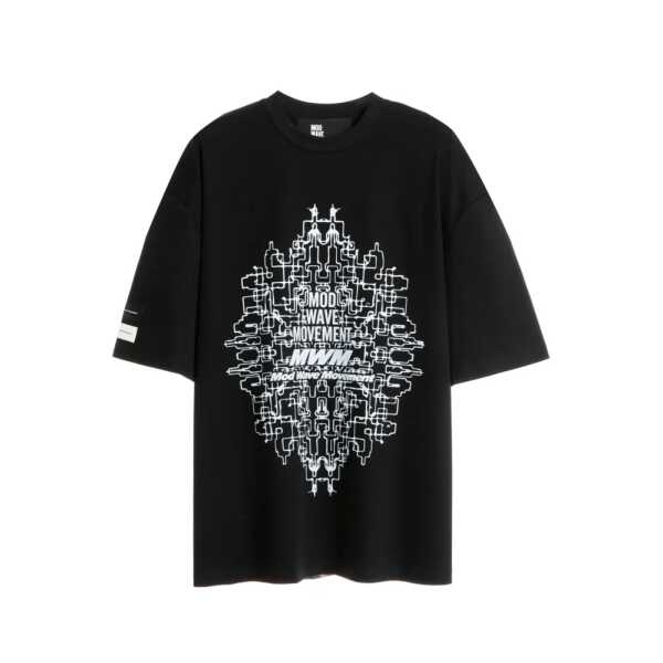 Mod Wave Movement Camiseta Unisex Ave Maria