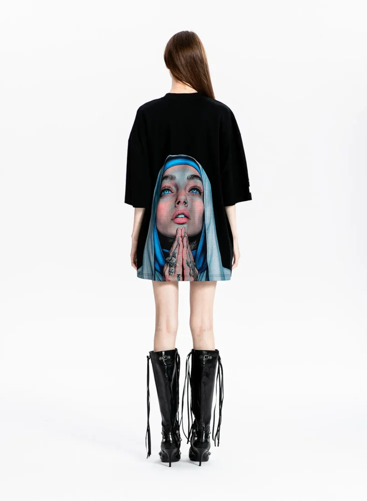 Mod Wave Movement Camiseta Unisex Ave Maria - Imagen 6