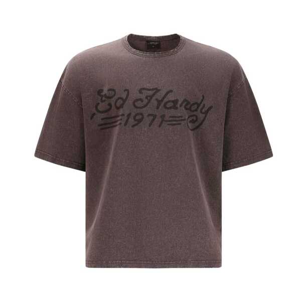 Ed Hardy Snake And Drag 1971 Boxy T-Shirt